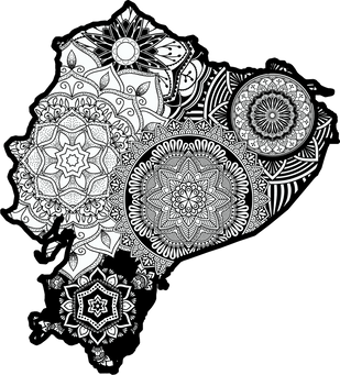 Ecuador Country Mandala